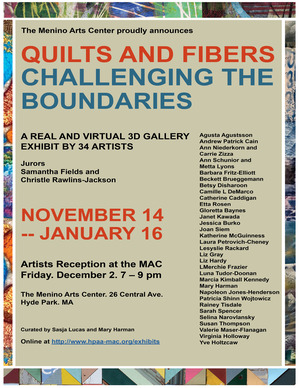 Quilts and Fibers Exhibition at the Menino Arts Center